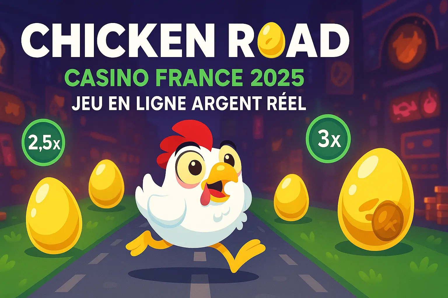 Chicken Road Casino France 2025 jeu en ligne argent réel