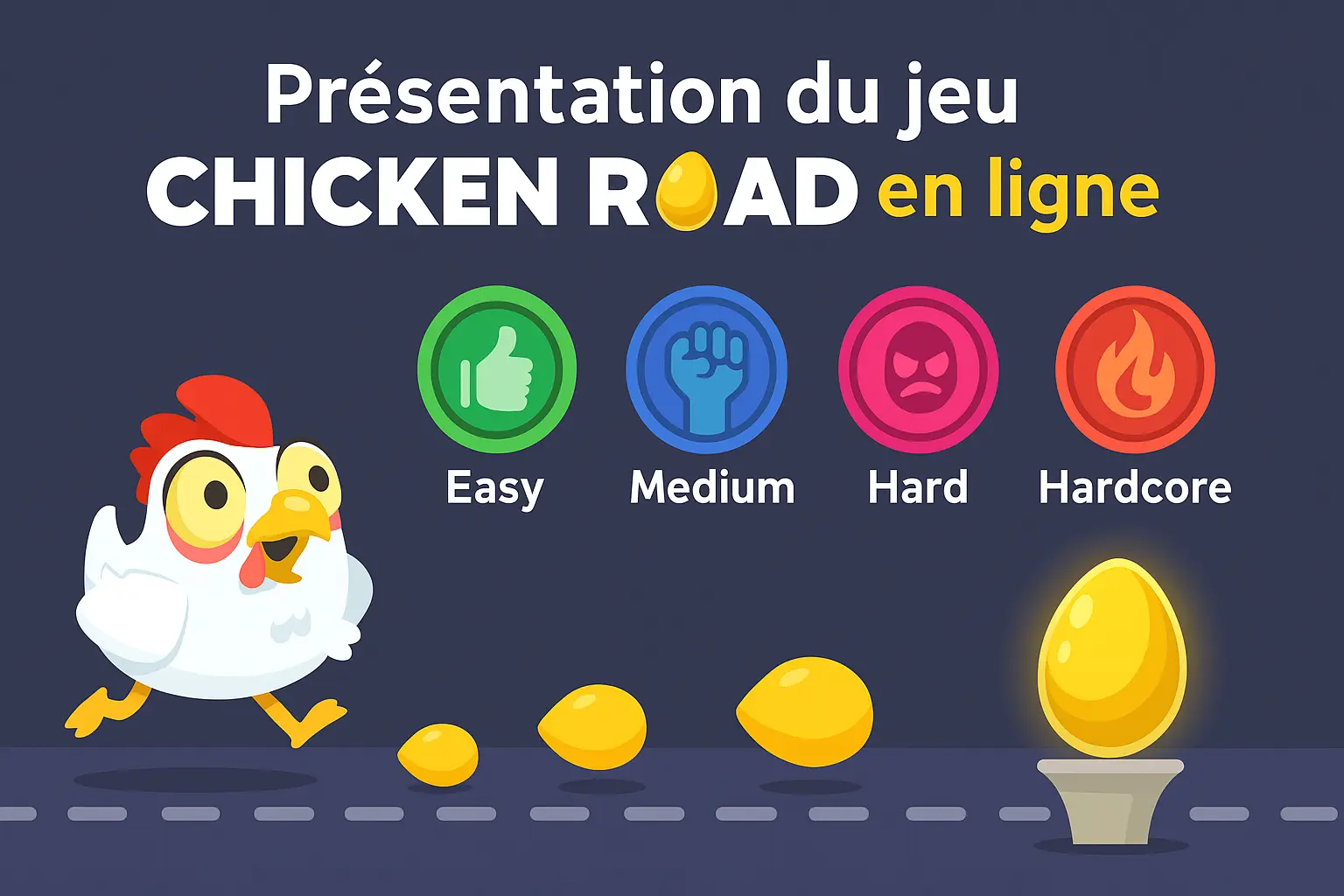 Présentation du jeu Chicken Road en ligne